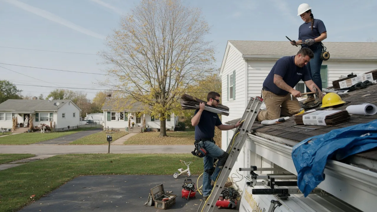 Local Roofing Contractors in Pontiac, IL near me